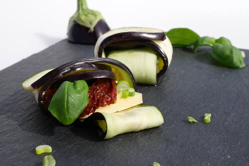 Opskrift på grillede auberginepakker